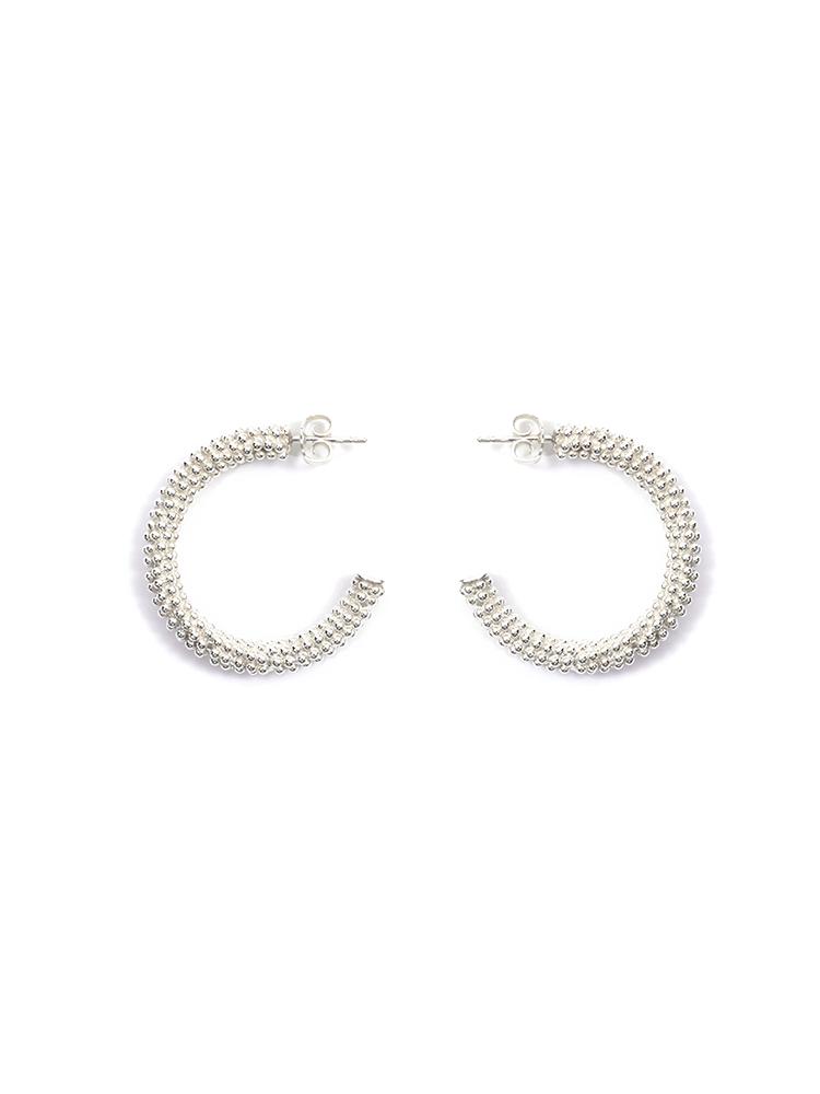 Twisted Chain Hoops-D’heygere-APOC STORE