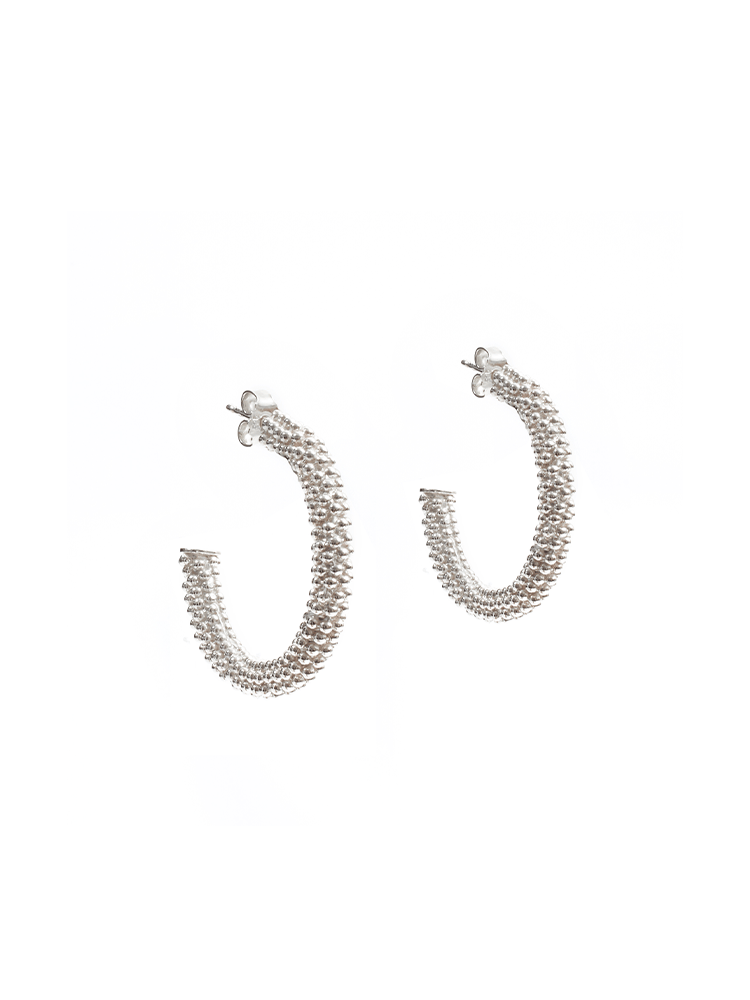 Twisted Chain Hoops-D’heygere-APOC STORE