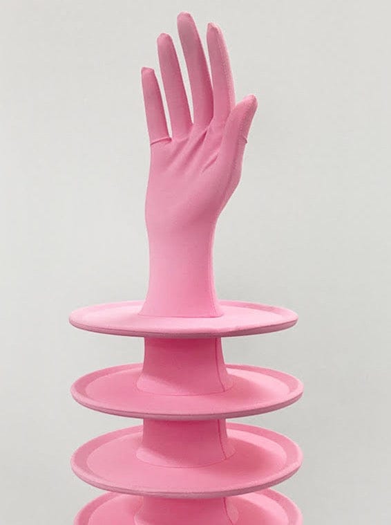 Baby Pink Discs Glove-Sun Woo-APOC STORE