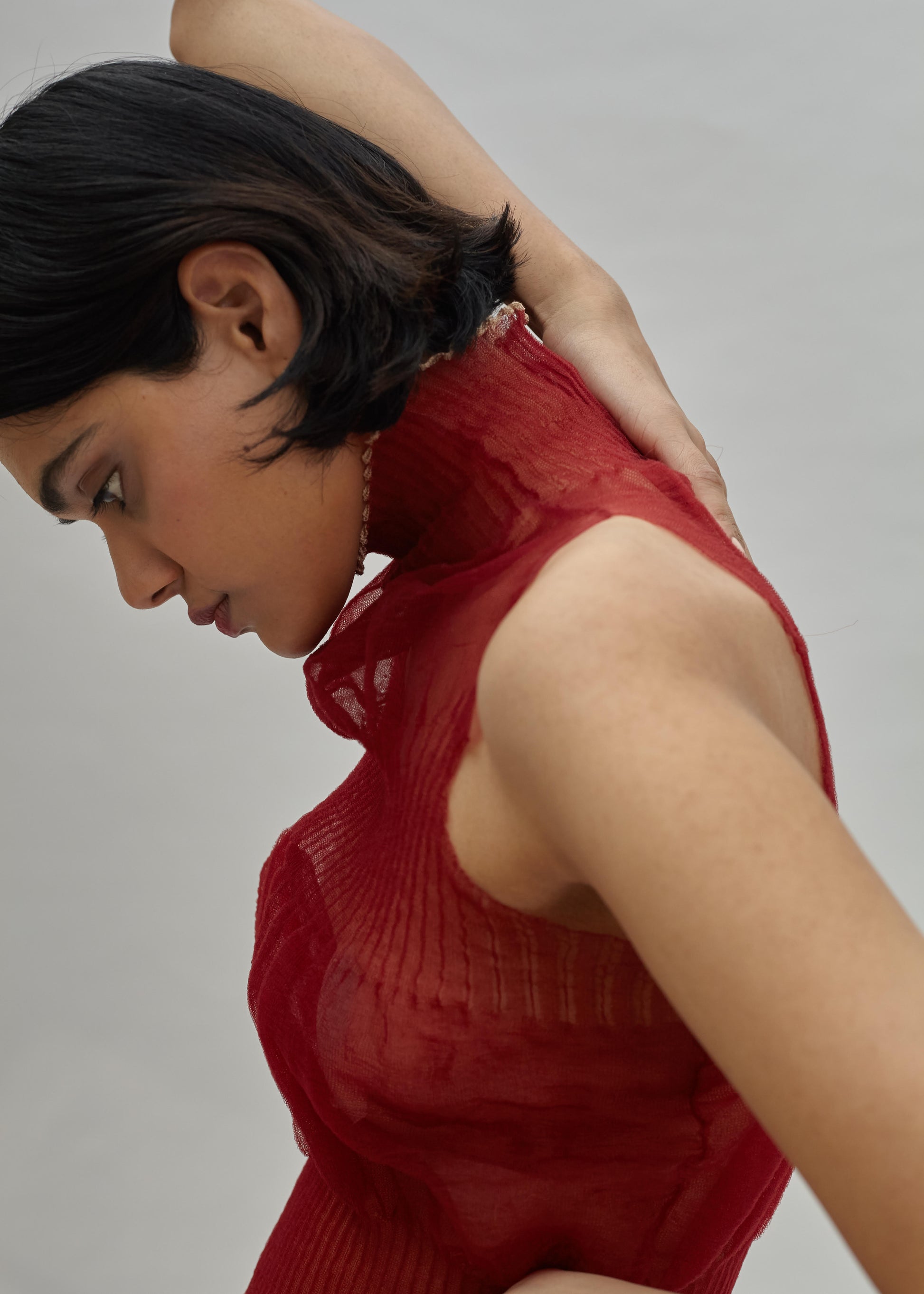 Monofilament turtleneck-Khanh Brice Nguyen-APOC STORE