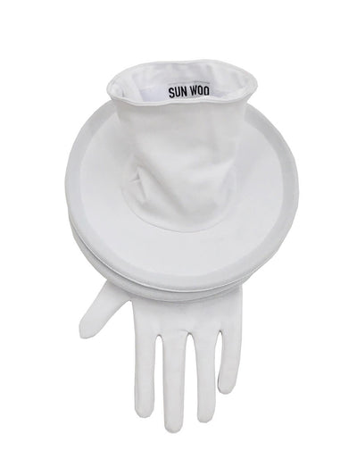 Pure White Discs Glove-Sun Woo-APOC STORE