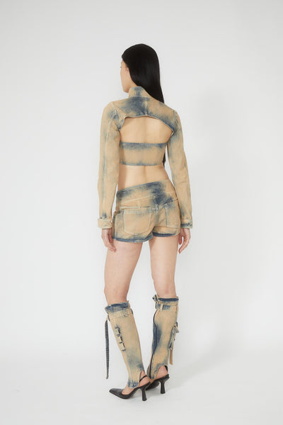 Denim Leg Pieces-Clara Colette Miramon-APOC STORE