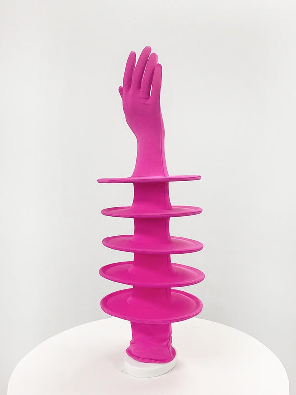 Fucsia Discs Glove-Sun Woo-APOC STORE