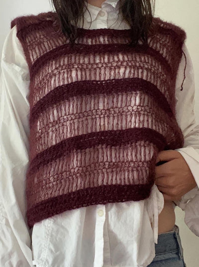 Eggplant Vest-VAISSEAU-APOC STORE