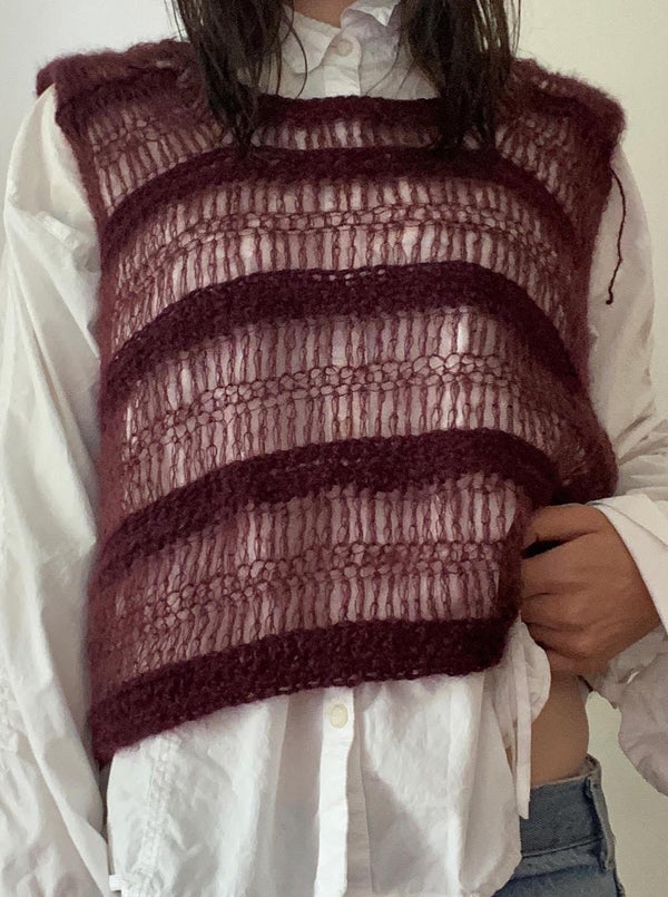 Eggplant Vest-VAISSEAU-APOC STORE