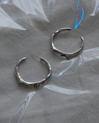 Wet Look Hoops-Hannah Jewett-APOC STORE