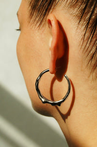 Wet Look Hoops-Hannah Jewett-APOC STORE