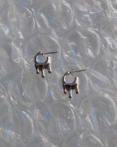 Wet Look Earrings Small-Hannah Jewett-APOC STORE