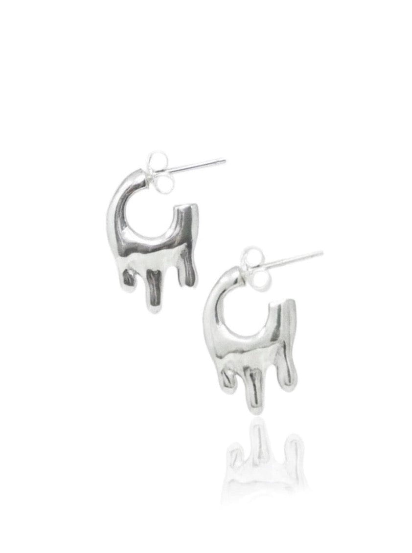 Wet Look Earrings Small-Hannah Jewett-APOC STORE
