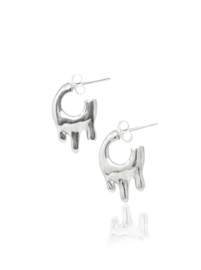 Wet Look Earrings Small-Hannah Jewett-APOC STORE