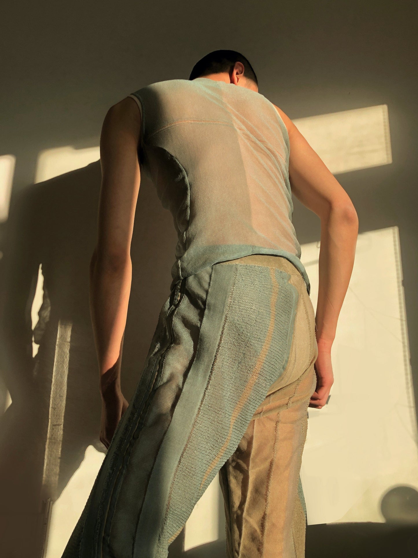 Sheer Graphic Vest-Khanh Brice Nguyen-APOC STORE