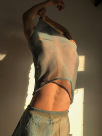 Sheer Graphic Vest-Khanh Brice Nguyen-APOC STORE